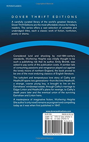 Wuthering Heights (Dover Thrift Editions: Classic Novels)