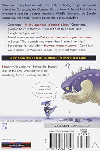 Galactic Phrase Book & Travel Guide: Beeps, Bleats, Boskas, and Other Common Intergalactic Verbiage (Star Wars)
