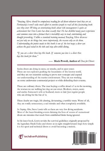 Staying Alive:: Applying Risk Management to Advanced Scuba Diving