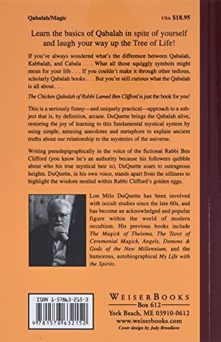 The Chicken Qabalah of Rabbi Lamed Ben Clifford: Dilettante's Guide to What You Do and Do Not Need to Know to Become a Qabalist