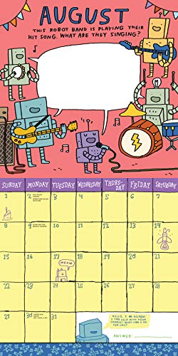 Kid's Awesome Activity Wall Calendar 2021