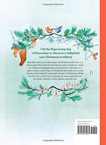 Christmas Is Coming! An Advent Book: Crafts, games, recipes, stories, and more! (Christmas Calendar, Advent Calendar for Families, Family Craft and Holiday Activity book)