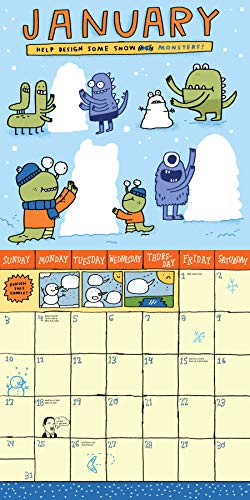 Kid's Awesome Activity Wall Calendar 2021