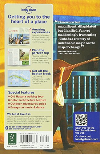 Cuba 8 (inglés) (Lonely Planet)