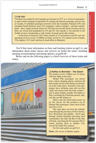 Trans-Canada Rail Guide: Includes Rail Routes and Maps plus Guides to 10 Cities