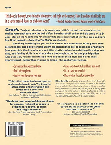 Coaching Tee Ball : The Baffled Parent's Guide