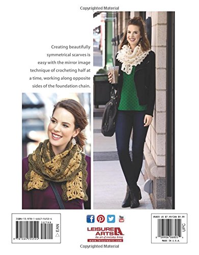 Mirror Image Scarves-8 Beautifully Symmetrical Easy-to-Make Scarves that Reflect the Finest Architecture of Nature and Man