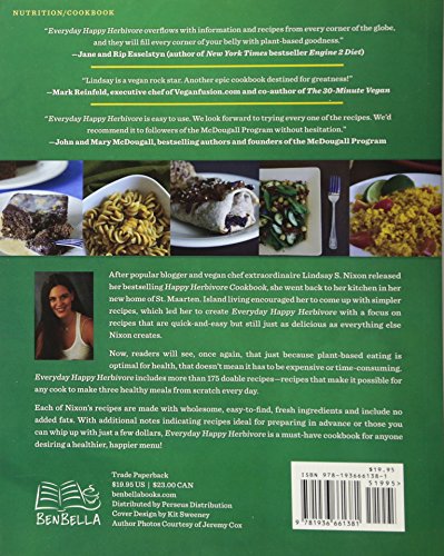 Everyday Happy Herbivore: Over 175 Quick-and-Easy Fat-Free and Low-Fat Vegan Recipes