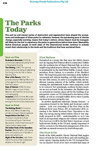 Lonely Planet Banff, Jasper and Glacier National Parks