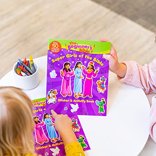 The Beginner's Bible Super Girls of the Bible Sticker and Activity Book