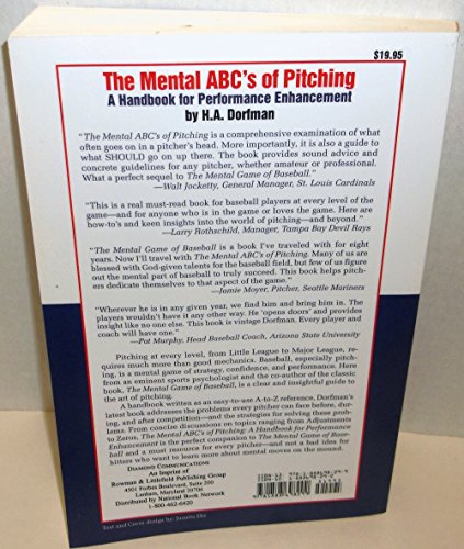 The Mental ABC's of Pitching: A Handbook for Performance Enhancement