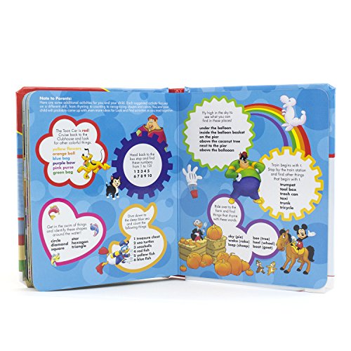 Mickey Mouse Clubhouse - On the Go - Little First Look and Find Activity Book - PI Kids