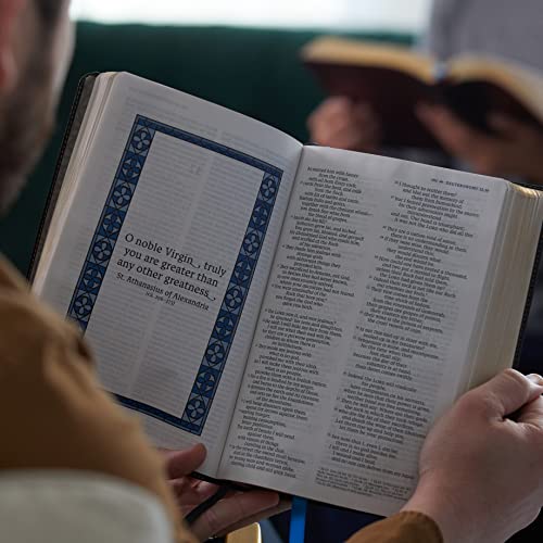 NRSVCE, Great Quotes Catholic Bible, Leathersoft, Black, Comfort Print: Holy Bible