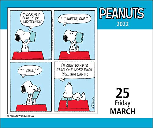 Peanuts 2022 Day-to-Day Calendar