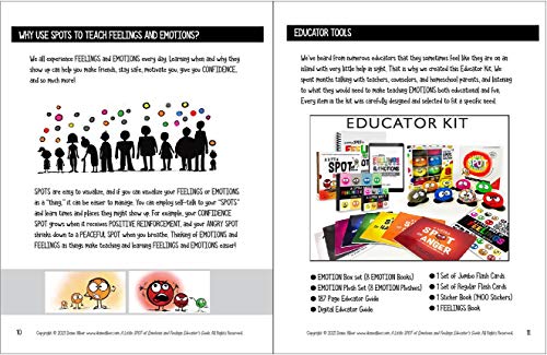 A Little SPOT of Feelings and Emotions Educator's Guide (Inspire to Create A Better You!)