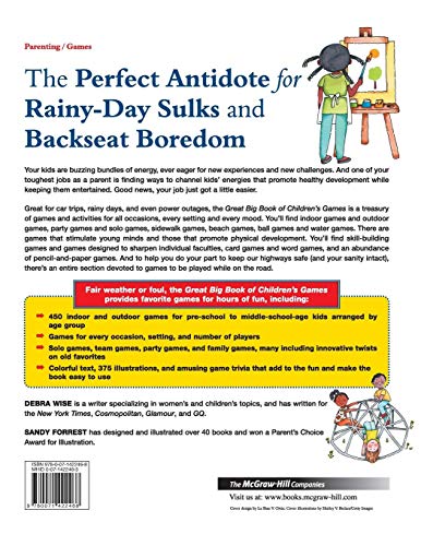 Great Big Book of Children's Games: Over 450 Indoor & Outdoor Games for Kids, Ages 3-14