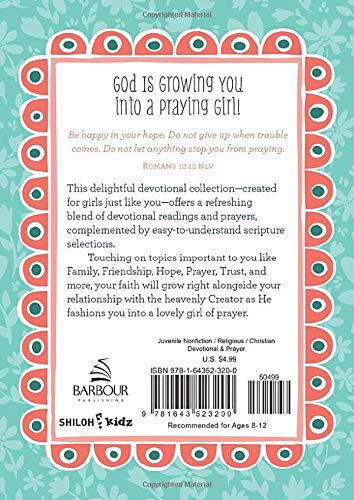 How God Grows a Praying Girl: A Devotional (Courageous Girls)