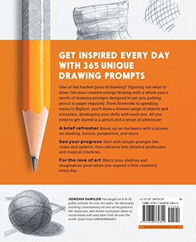 Daily Drawing Prompts: A Year of Sketchbook Inspiration