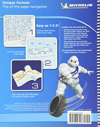 Michelin North America Road Atlas 2019 (Atlas (Michelin))