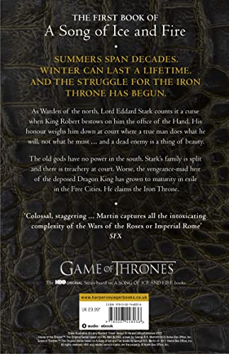 A Game of Thrones Reissue - A Song of Ice and Fire, Book 1