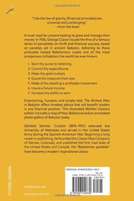 The Richest Man in Babylon: The Success Secrets of the Ancients (Warbler Classics Illustrated Edition)