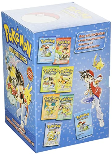 Pokémon Adventures (7 Volume Set - Reads R to L (Japanese Style) for all ages)