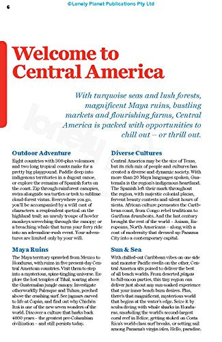 Lonely Planet Central America on a shoestring (Multi Country Guide)