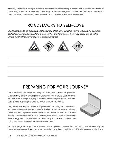 The Self-Love Workbook for Teens: A Transformative Guide to Boost Self-Esteem, Build a Healthy Mindset, and Embrace Your True Self (Self-Love Books)