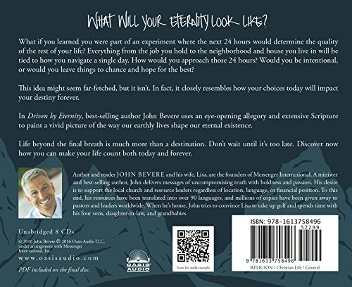 Driven by Eternity: Make Your Life Count Today & Forever