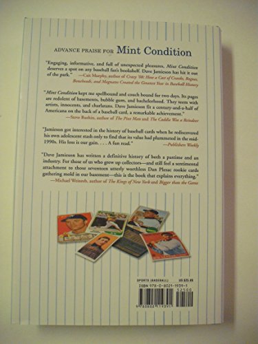 Mint Condition: How Baseball Cards Became an American Obsession