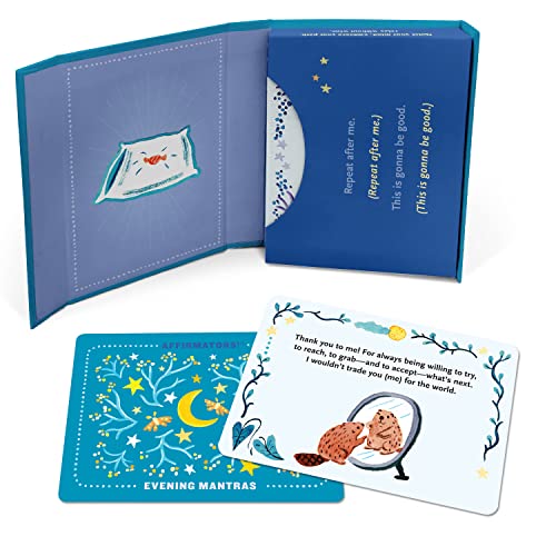 Affirmators! Mantras Evening Night Affirmation Cards Deck (30 Cards)