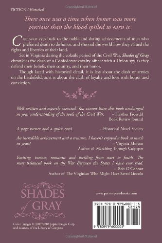 Shades of Gray: A Novel of the Civil War in Virginia