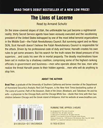 The Lions of Lucerne (1) (The Scot Harvath Series)