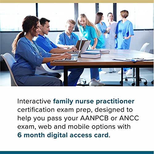 Family Nurse Practitioner Certification Intensive Review, Fourth Edition – A Digital Access Card to Practice on Any Device for the AANPCB or ANCC Certification Exam