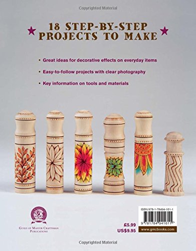 Pyrography: 18 Step-by-Step Projects to Make