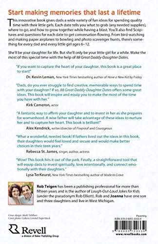 88 Great Daddy-Daughter Dates: Fun, Easy & Creative Ways to Build Memories Together