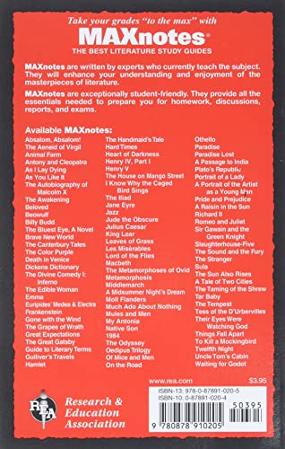 The House on Mango Street (MAXNotes)