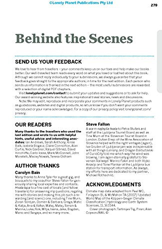 Lonely Planet Slovenia (Country Guide)