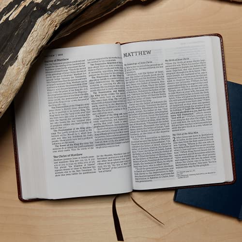 NET Bible, Thinline Art Edition, Large Print, Leathersoft, Blue, Comfort Print: Holy Bible