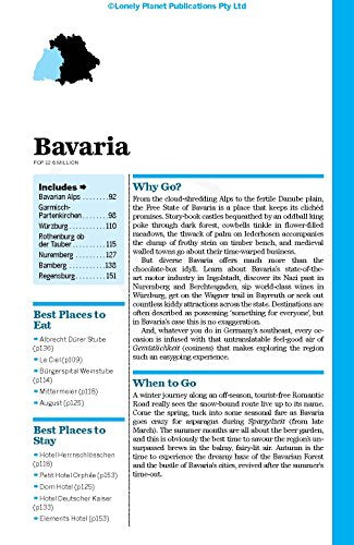 Lonely Planet Munich, Bavaria & the Black Forest (Regional Guide)