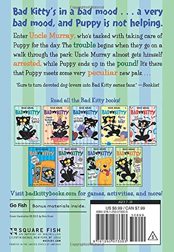 Bad Kitty: Puppy's Big Day (paperback black-and-white edition)