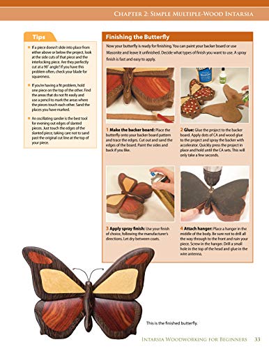 Intarsia Woodworking for Beginners: Skill-Building Lessons for Creating Beautiful Wood Mosaics: 25 Skill-Building Projects (Fox Chapel Publishing) Step-by-Step Instructions, Patterns, Tips & Tricks
