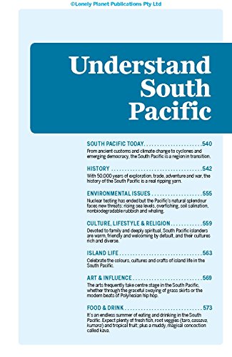 Lonely Planet South Pacific (Travel Guide)