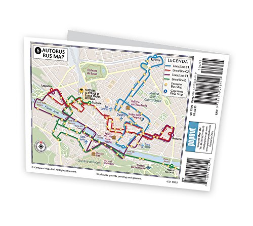 Florence PopOut Map (PopOut Maps)