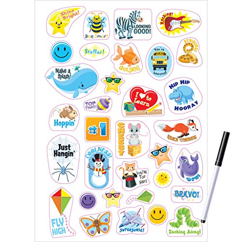 School Zone - Preschool Write & Reuse Workbook - Ages 3 to 5, Spiral Bound, Write-On Learning, Wipe Clean, Includes Dry Erase Marker, Letter Tracing, and More (School Zone Write & Reuse Workbook)