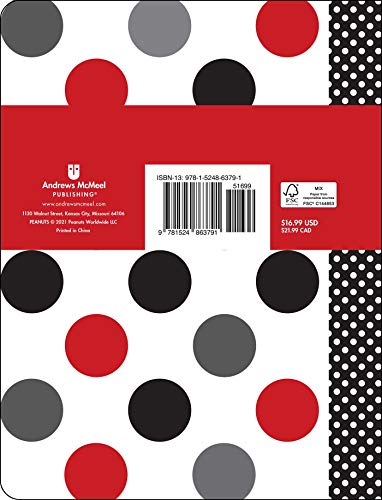 Peanuts 16-Month September 2021-December 2022 Monthly/Weekly Planner Calendar