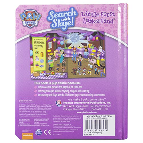 Nickelodeon Paw Patrol - Search with Skye - Little First Look and Find - PI Kids