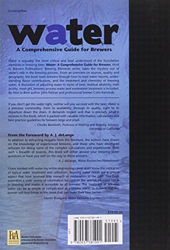 Water: A Comprehensive Guide for Brewers (Brewing Elements)