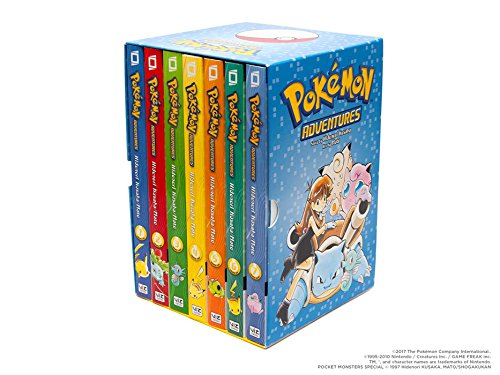Pokémon Adventures (7 Volume Set - Reads R to L (Japanese Style) for all ages)