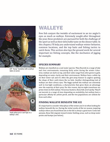 Ice Fishing: The Ultimate Guide (Heliconia Press) Fundamentals, Techniques, and Gear for Catching Walleye, Pike, Trout, Perch, Crappie, Sunfish, and More; Includes Rod, Reel, Line, & Lure Selection